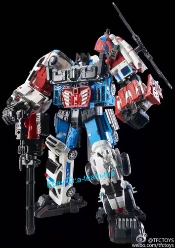 新品 TFC toys　Prometheus TFC-02 Warning Line▲ Final Pictures of TFC Toys Verti-Aid and Combiner Prometheus